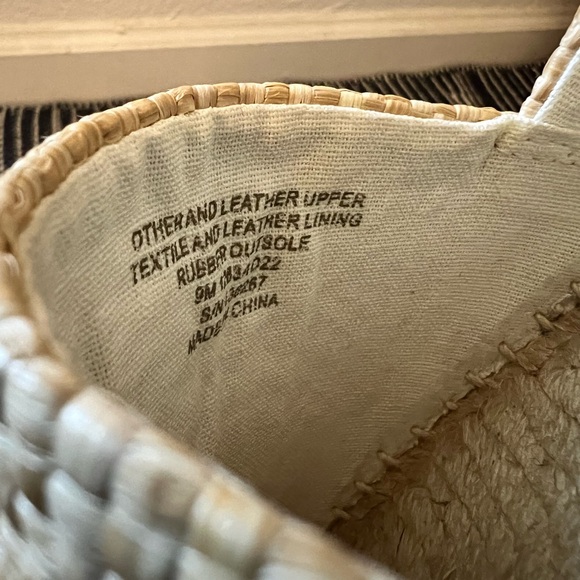NWOB Tory Burch Flat Raffia Embroidered Espadrilles Fruit Basket - Picture 9 of 9
